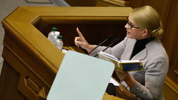 Экс-премьер Украины Юлия Тимошенко - Sputnik Беларусь