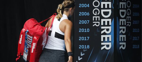 Теннисистка Виктория Азаренко покидает корт - Sputnik Беларусь