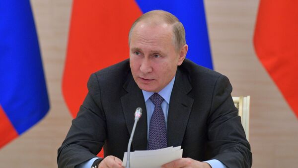 Президент РФ Владимир Путин, архивное фото  - Sputnik Беларусь