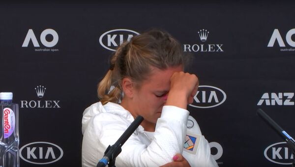 Азаранка расплакалася пасля паражэння на Australian Open - Sputnik Беларусь