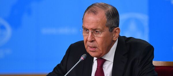 Министр иностранных дел РФ Сергей Лавров на пресс-конференции в Москве. Министр иностранных дел РФ Сергей Лавров на пресс-конференции в Москве. - Sputnik Беларусь