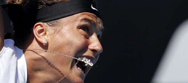 Беларуская тэнісістка Арына Сабаленка Беларуская тэнісістка Арына Сабаленка - Sputnik Беларусь