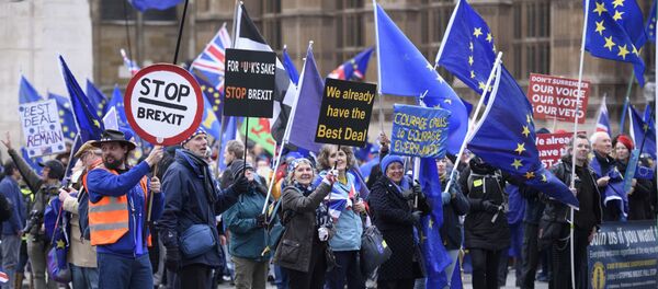 Акция против Brexit в Лондоне - Sputnik Беларусь