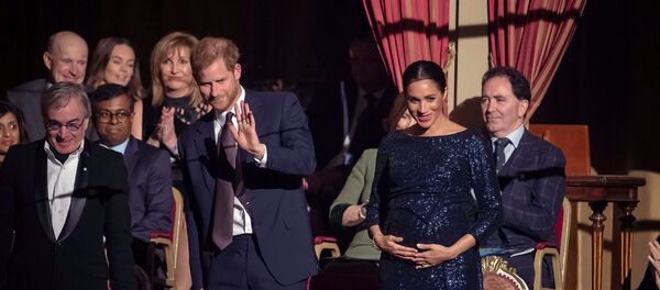 Принц Гарри и Меган Маркл в Цирке дю Солей - Sputnik Беларусь