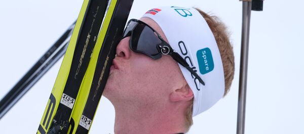 Норвежский биатлонист Йоханнес Бё - Sputnik Беларусь