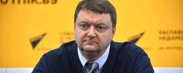 Начальник отдела по развитию олимпийского движения НОК Республики Беларусь Дмитрий Довгаленок - Sputnik Беларусь