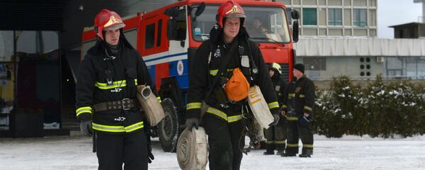 Супрацоўнікі МНС Беларусі Супрацоўнікі МНС Беларусі - Sputnik Беларусь