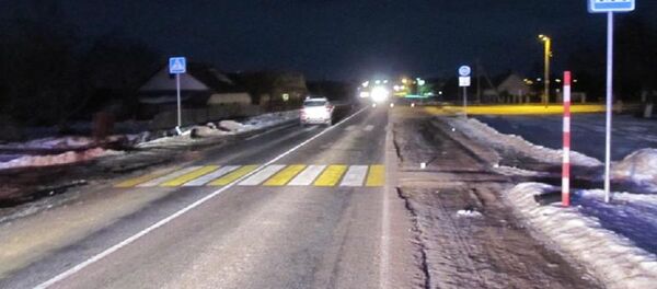 Пешеходный переход в Несвижском районе - Sputnik Беларусь