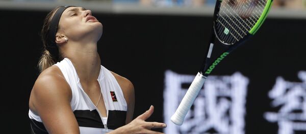 Белорусская теннисистка Арина Соболенко Белорусская теннисистка Арина Соболенко - Sputnik Беларусь
