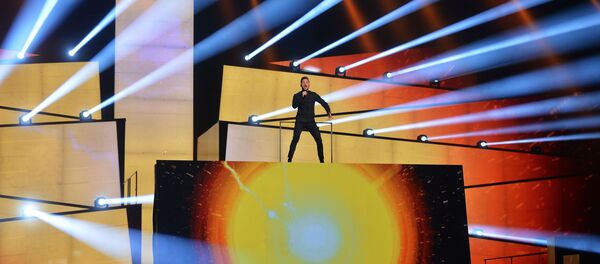 Сергей Лазарев (Россия) на конкурсе песни Евровидение 2016 в Стокгольме Сергей Лазарев (Россия) на конкурсе песни Евровидение 2016 в Стокгольме - Sputnik Беларусь