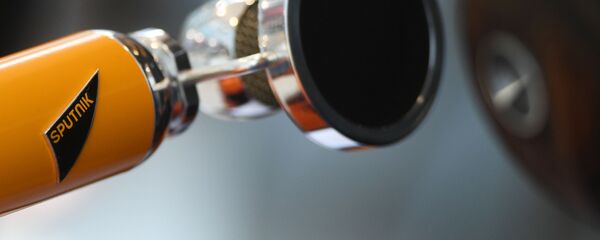 Мікрафон у стыді радыё Sputnik - Sputnik Беларусь