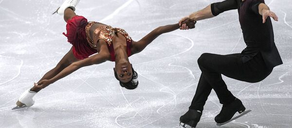 Ванесса Джеймс и Морган Сипре (Франция) - Sputnik Беларусь