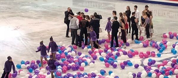 Фигуристы общаются с Александром Лукашенко - Sputnik Беларусь