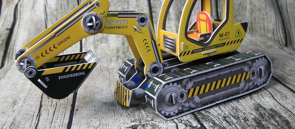 Игрушечный экскаватор - Sputnik Беларусь