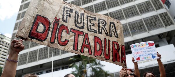 Протесты в Веунесуэле - Sputnik Беларусь