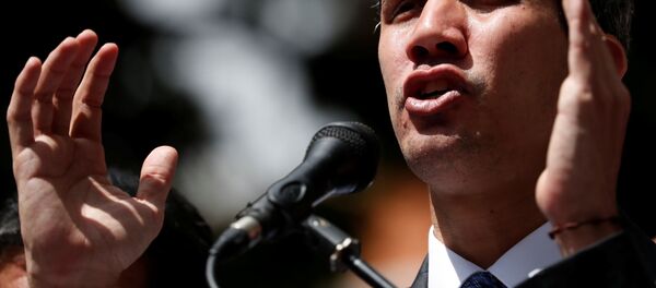 Спикер парламента Венесуэлы Хуана Гуаидо Спикер парламента Венесуэлы Хуана Гуаидо - Sputnik Беларусь