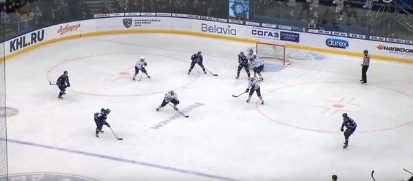 Матч КХЛ Динамо-Минск - Адмирал, видео - Sputnik Беларусь