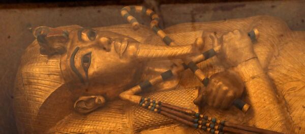 Саркафаг фараона Тутанхамона ў Луксоры, Егіпет Саркафаг фараона Тутанхамона ў Луксоры, Егіпет - Sputnik Беларусь