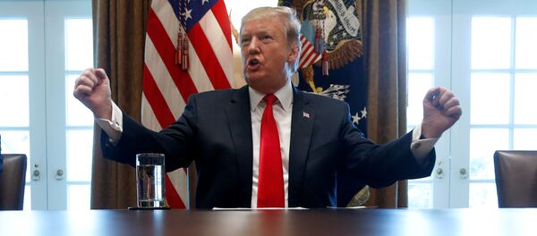 Американский президент Дональд Трамп  - Sputnik Беларусь