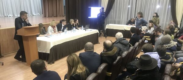 Общественное обсуждение строительства нового полигона осадков минского кожевенного завода в Гатово - Sputnik Беларусь