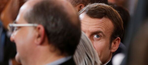 Президент Франции Эммануэль Макрон - Sputnik Беларусь