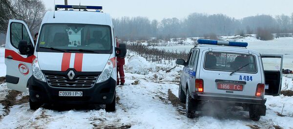 Медики и милиция на месте ЧП - Sputnik Беларусь