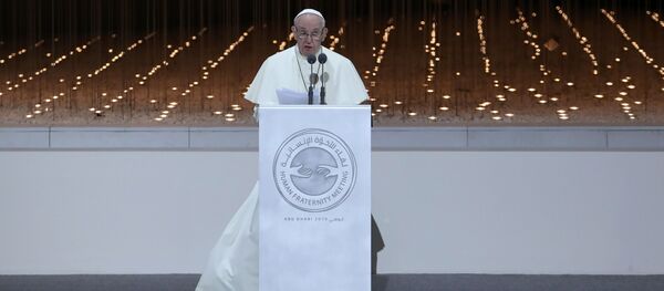 Папа Франциск  в ОАЭ - Sputnik Беларусь