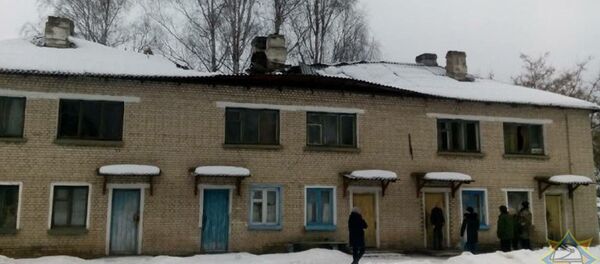 Рухнувшая крыша - Sputnik Беларусь