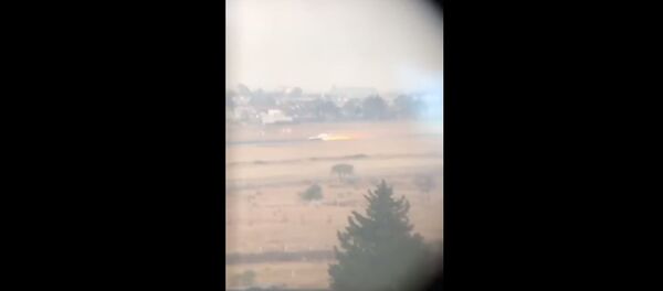 Самолет загорелся во время посадки в Мексике - Sputnik Беларусь