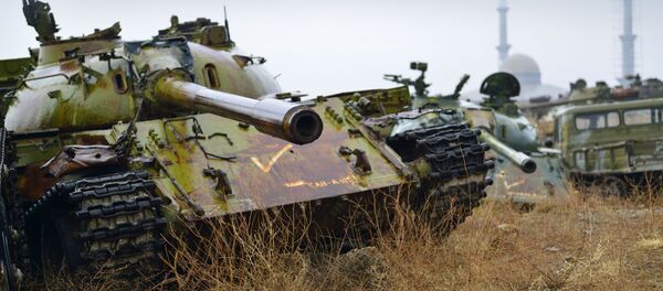 Бронетехника советских времен на площадке хранения близ Кабула - Sputnik Беларусь