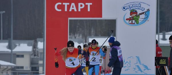 Соревнования Снежный снайпер Соревнования Снежный снайпер - Sputnik Беларусь