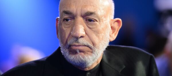 Экс-президент ИРА Хамид Карзай - Sputnik Беларусь