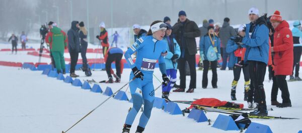 Знаменитая  биатлонистка Дарья Домрачева - Sputnik Беларусь