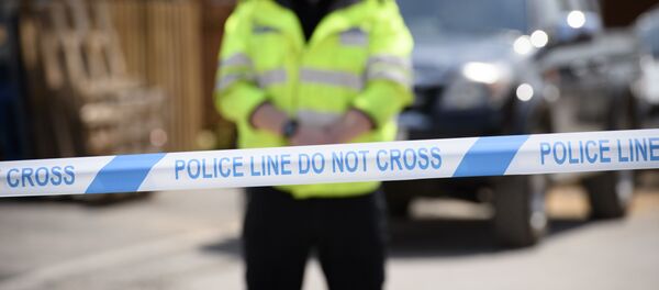 Лента полицейского ограждения, архивное фото - Sputnik Беларусь