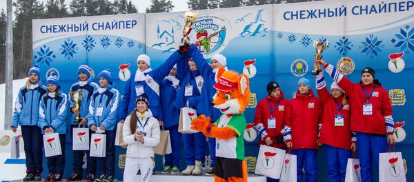 Дарья Домрачева поздравила призеров соревнований - Sputnik Беларусь