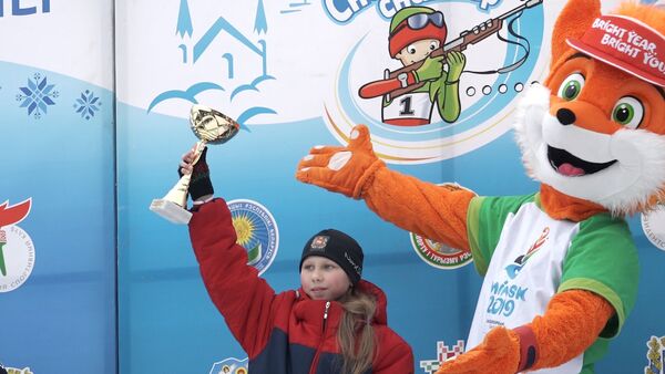Награждение победителей республиканских соревнований Снежный снайпер - Sputnik Беларусь