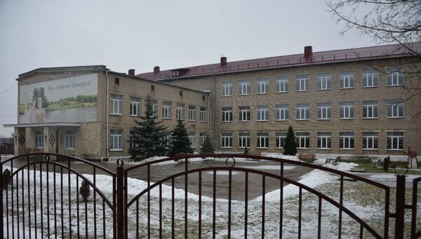Школа N2 в Столбцах, где произошло ЧП - Sputnik Беларусь