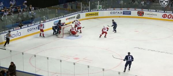 Матч КХЛ Динамо-Минск - Локомотив, видео Матч КХЛ Динамо-Минск - Локомотив, видео - Sputnik Беларусь