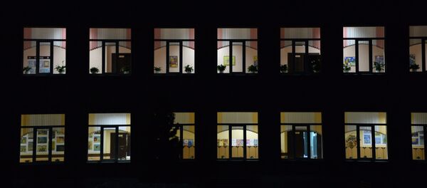 Школа №2 в Столбцах, где было совершено нападение  - Sputnik Беларусь