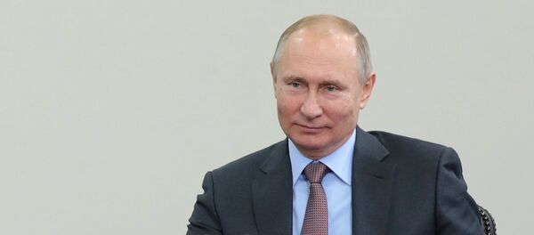 Президент РФ Владимир Путин во время встречи с президентом Беларуси Александром Лукашенко - Sputnik Беларусь