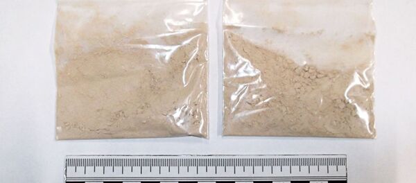 Изъятый на таможне героин - Sputnik Беларусь