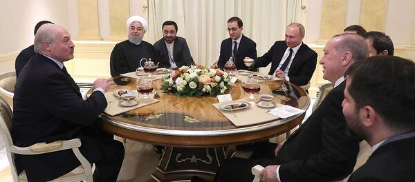 Лукашенко с коллегами-президентами в Сочи - Sputnik Беларусь