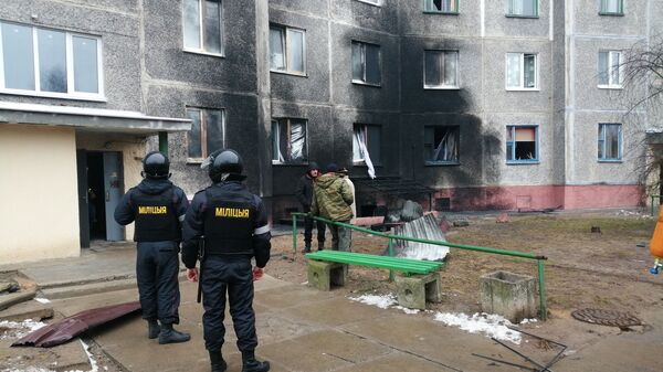 В Слуцке около многоэтажного дома произошел взрыв - Sputnik Беларусь