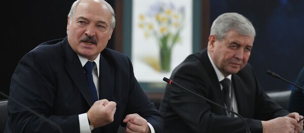 Аляксандр Лукашэнка на сустрэчы з Уладзімірам Пуціным у Сочы - Sputnik Беларусь