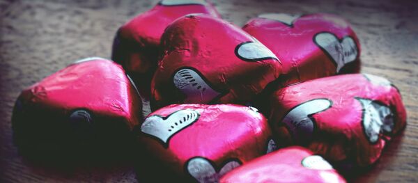 Конфеты в форме сердца, архивное фото - Sputnik Беларусь