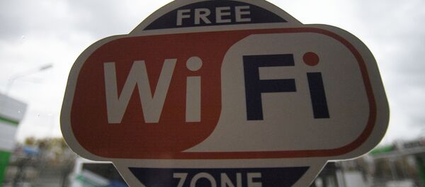 Знак WiFi пункту доступу ў інтэрнэт - Sputnik Беларусь