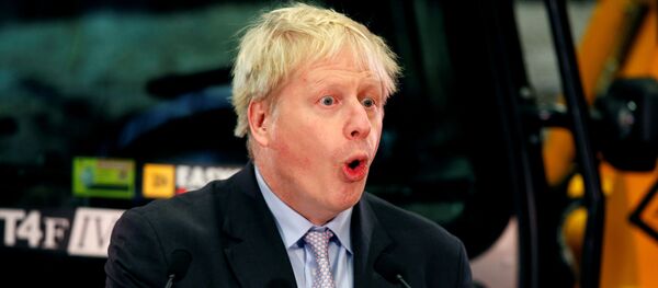 Бывший министр иностранных дел Великобритании Борис Джонсон - Sputnik Беларусь