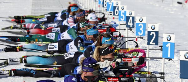 Этап Кубка мира по биатлону, который проходит в Солт-Лейк-Сити (штат Юта, США) Этап Кубка мира по биатлону, который проходит в Солт-Лейк-Сити (штат Юта, США) - Sputnik Беларусь