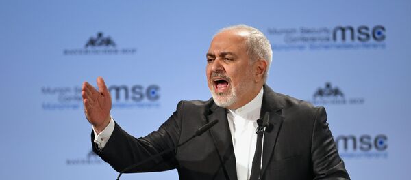 Министр иностранных дел Ирана Мухаммед Джавад Зариф выступает на ежегодной Мюнхенской конференции по безопасности в Мюнхене, Германия, 17 февраля 2019 года - Sputnik Беларусь