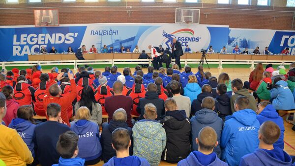 Мастер-класс в Раубичах для юных биатлонистов - Sputnik Беларусь